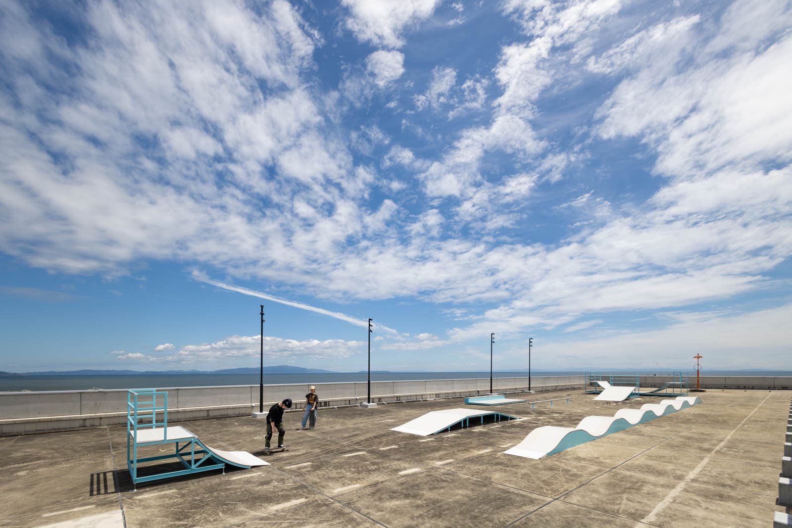 スケートボードパーク | 東部防災館 おきのすインドアパーク